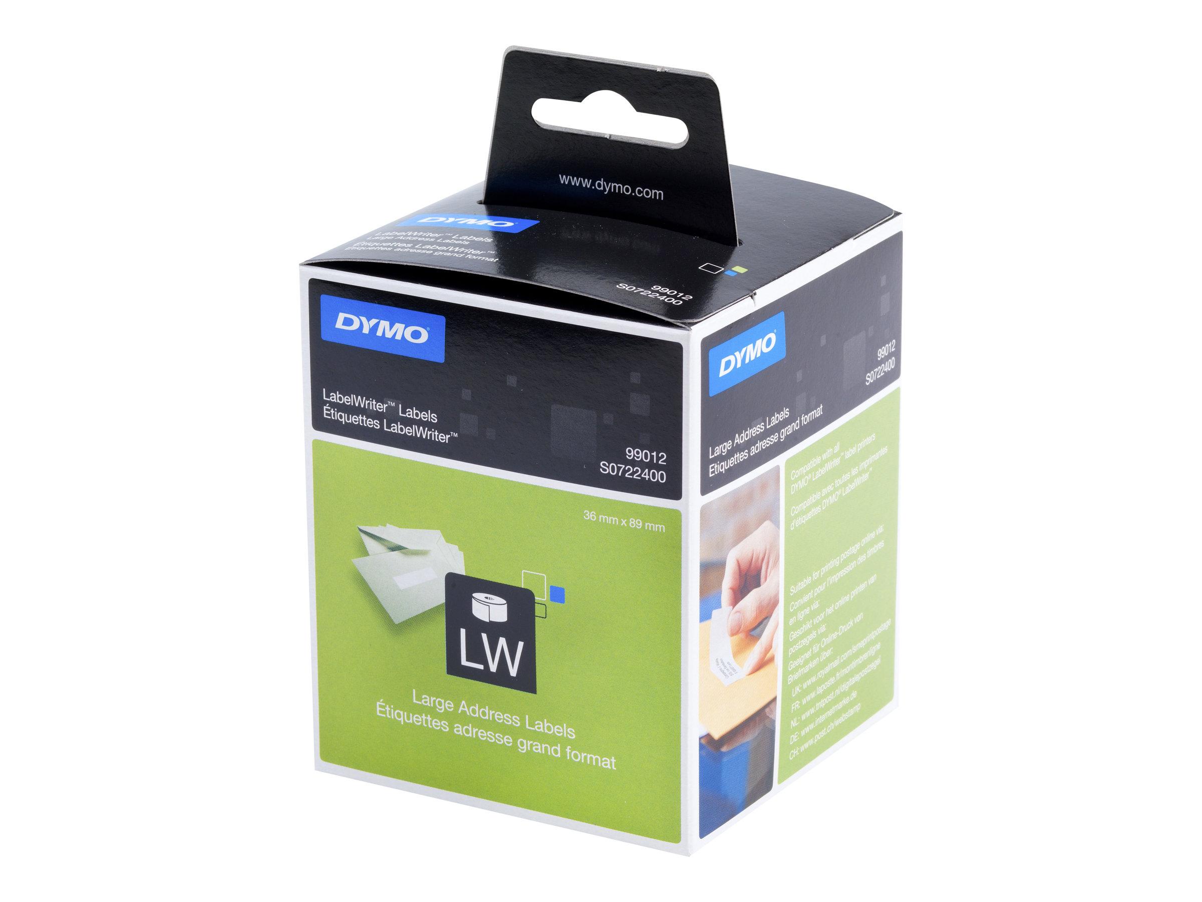 S0722400 DYMO 36x89mm WEISS (2)