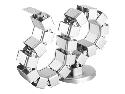 STARTECH.COM Spine Cable Management - Weighted Base Plate - Cord Cover - Cable Organizer - Cord Protector - Cable Raceway