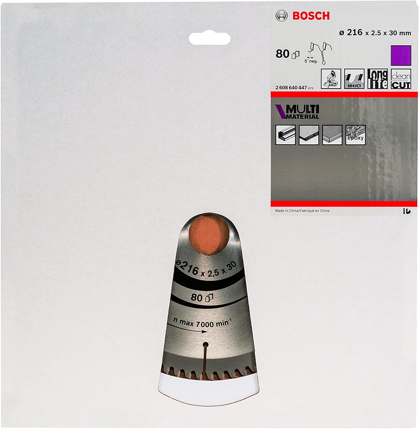 Bosch Multi Material 216 mm 80Z