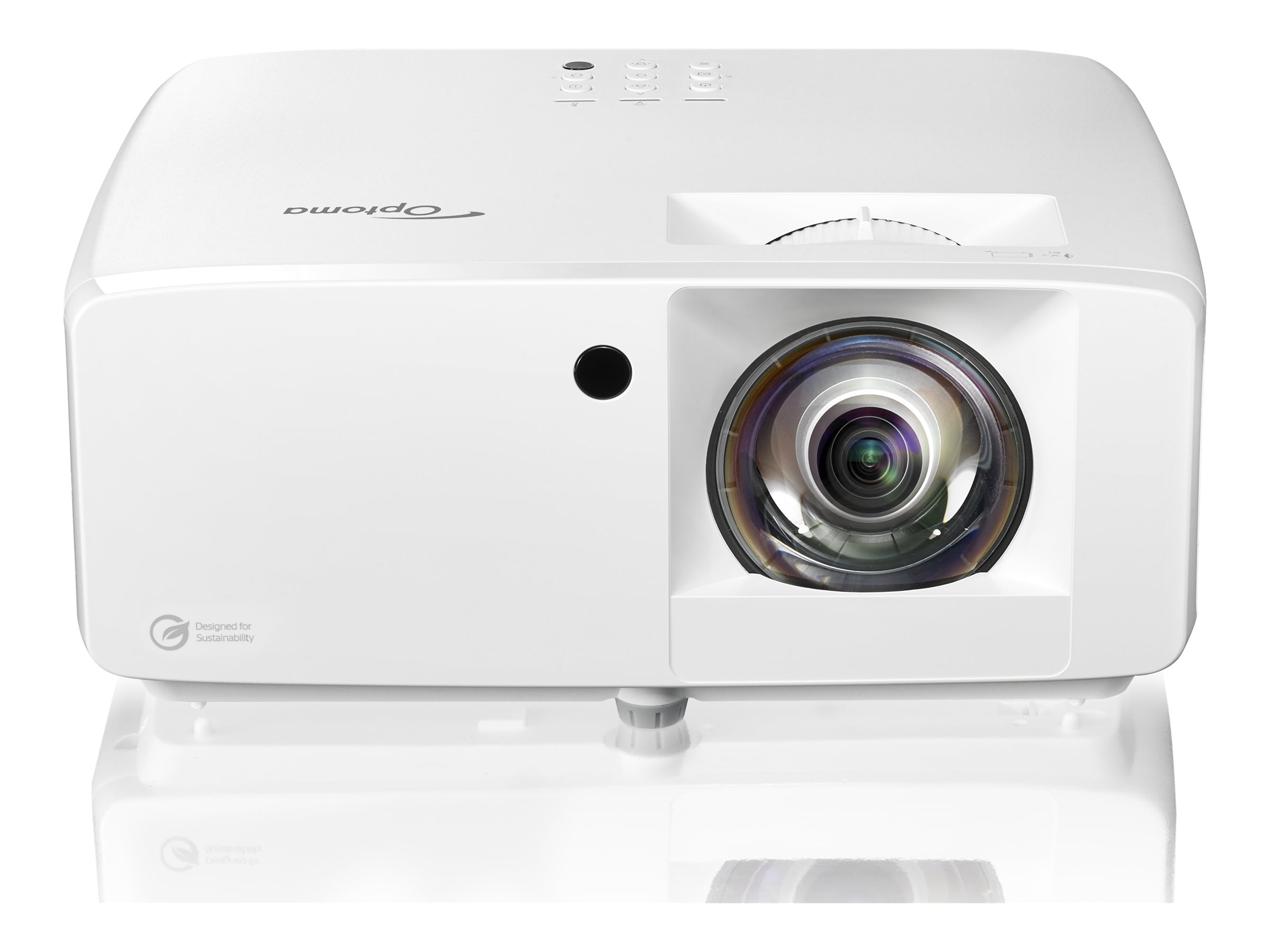 3840x2160 OPTOMA UHZ35ST DLP Laser 3500Lumen HDMI USB 3D 4K Ultra HD White