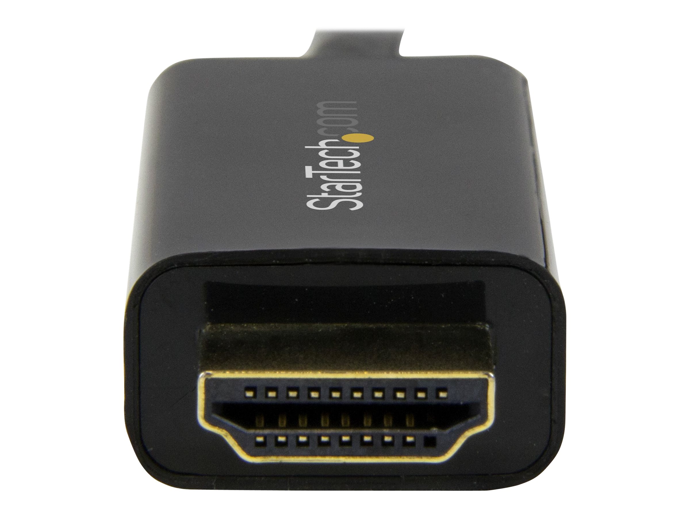 STARTECH.COM Mini DisplayPort auf HDMI Adapterkabel - Mini DP zu HDMI Adapter Kabel - 5m - Ultra HD 4K 30Hz - Schwarz