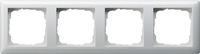 Gira Rahmen 021403 4fach Standard 55 reinweiss Gira Rahmen 021403 4fach Standard 55 reinweiss