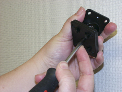 Brodit Montageplatte Richter Adapter+Kugelgelenk