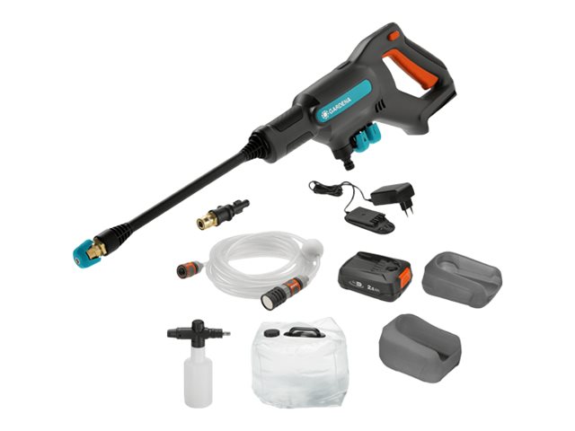 GARDENA AquaClean 2418V P4A AkkuDruckreiniger 18,0 V, mit 1 Akku