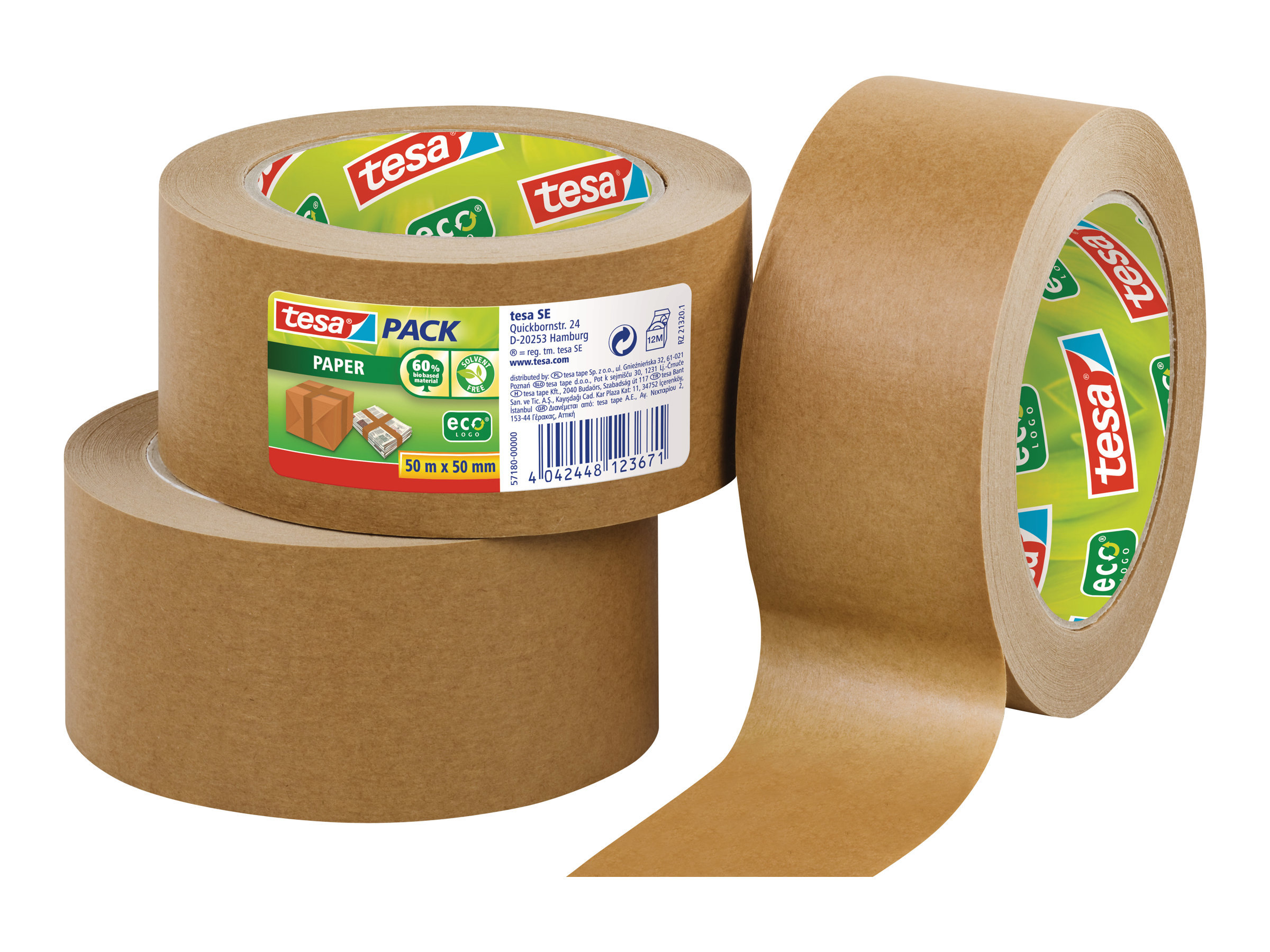 57180-00000-03 TESA Paper Packband braun 57180-00000-03 TESA Paper Packband braun