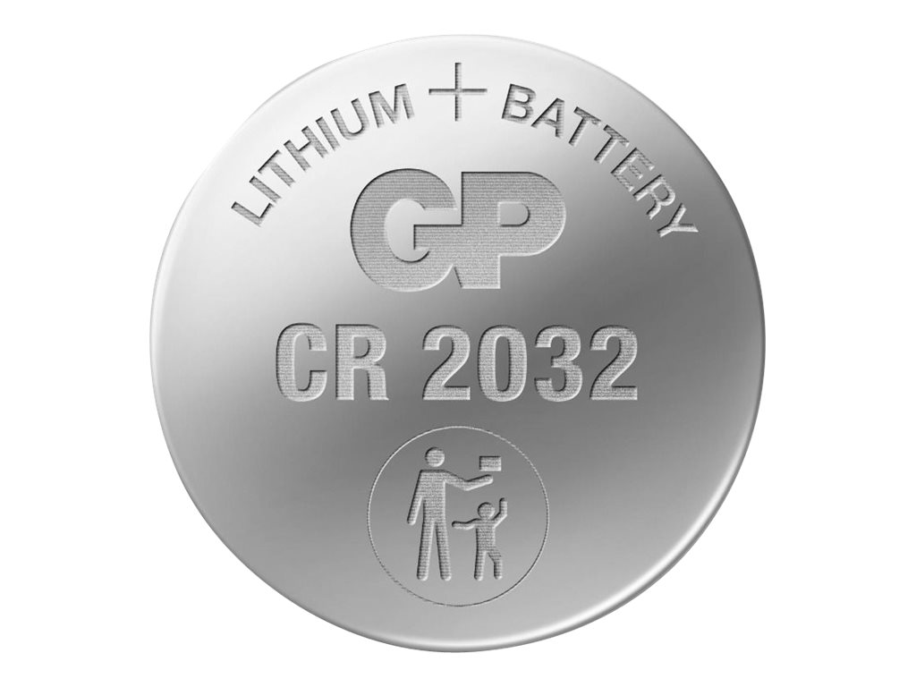 GP Battery Knopfzelle CR2032 Lithium 3,0V