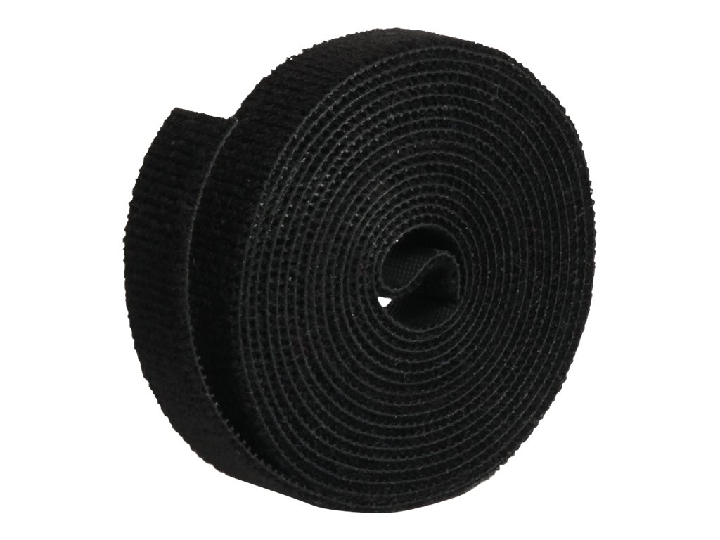 LABEL THE CABLE Klettband ROLL STRAP schwarz 3,0 m x 1,6 cm, 1 St