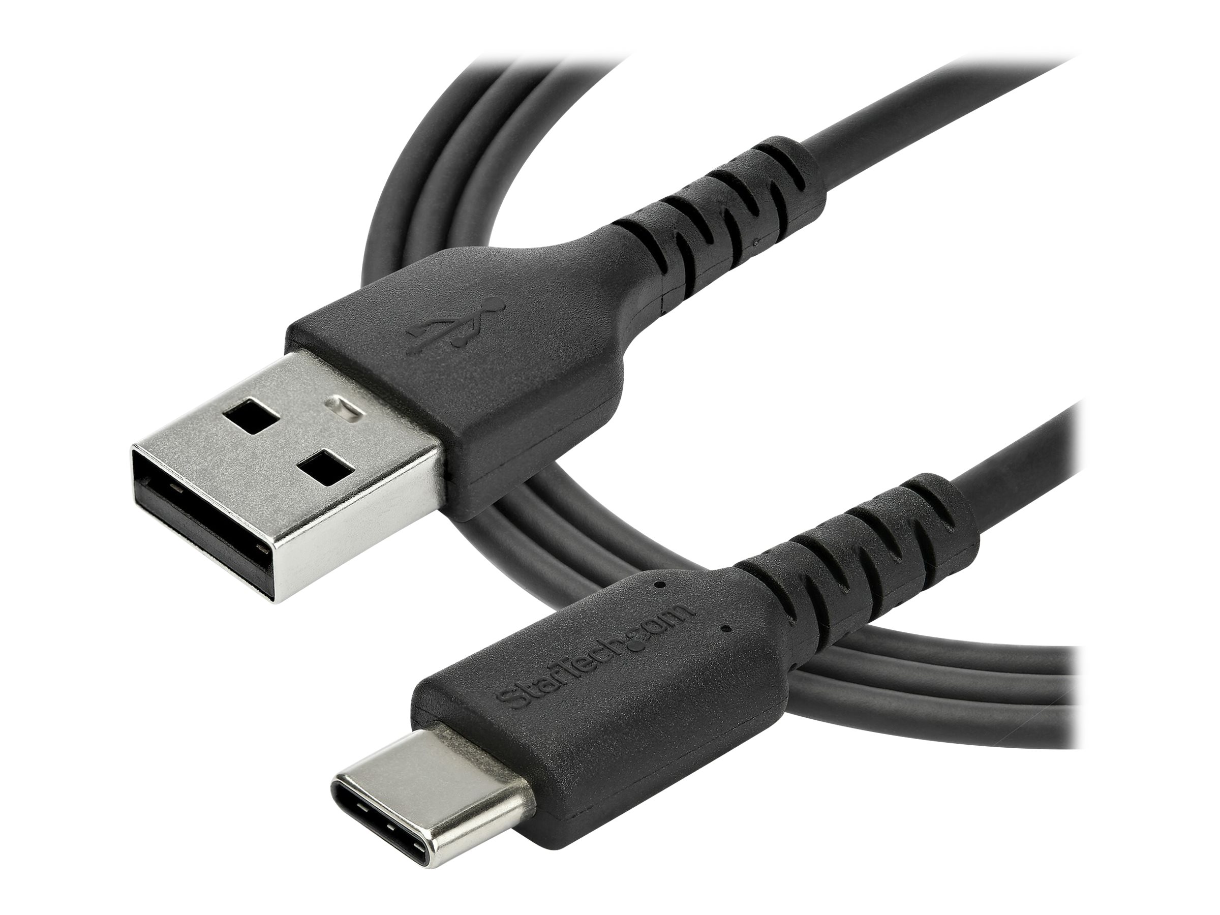 STARTECH.COM 2m / 6.6ft USB 2.0 to USB-C Cable - High Quality USB 2.0 Cable - Black - USB Data Transfer Cable