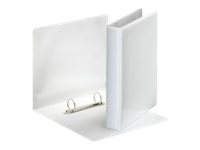 12 Esselte Praesentationsringbuecher 2-Ringe weiss 4,6 cm DIN A5 hoch