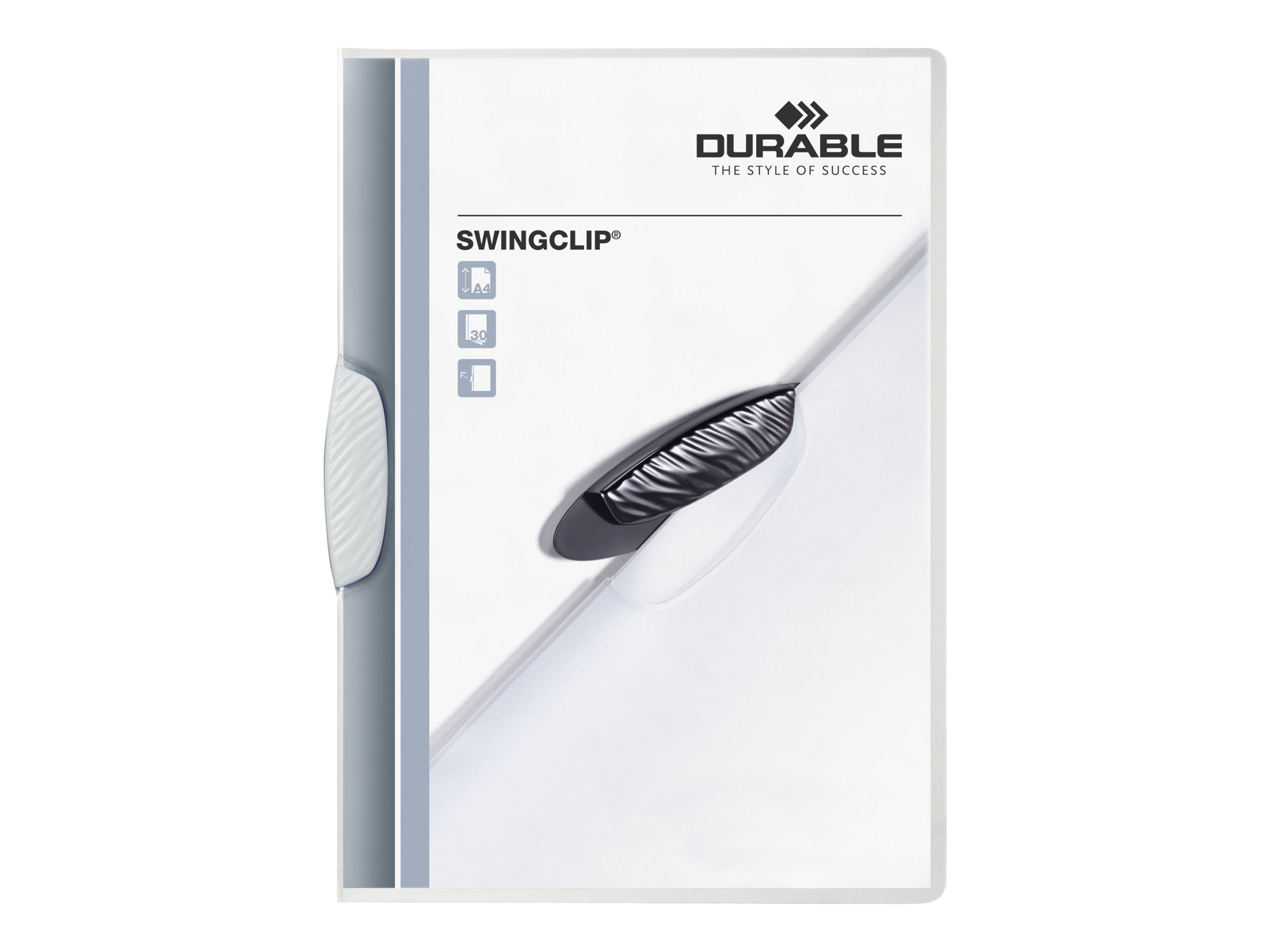 DURABLE Klemmhefter SWINGCLIP weiss, 25 St