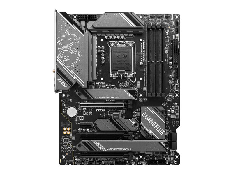 MSI Z790 GAMING PLUS WIFI LGA1700 ATX MB 4xDDR5 4xSATA 3xM.2 MSI Z790 GAMING PLUS WIFI LGA1700 ATX MB 4xDDR5 4xSATA 3xM.2