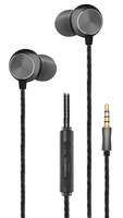 2GO In-Ear Stereo-Headset Deluxe - schwarz / anthrazit