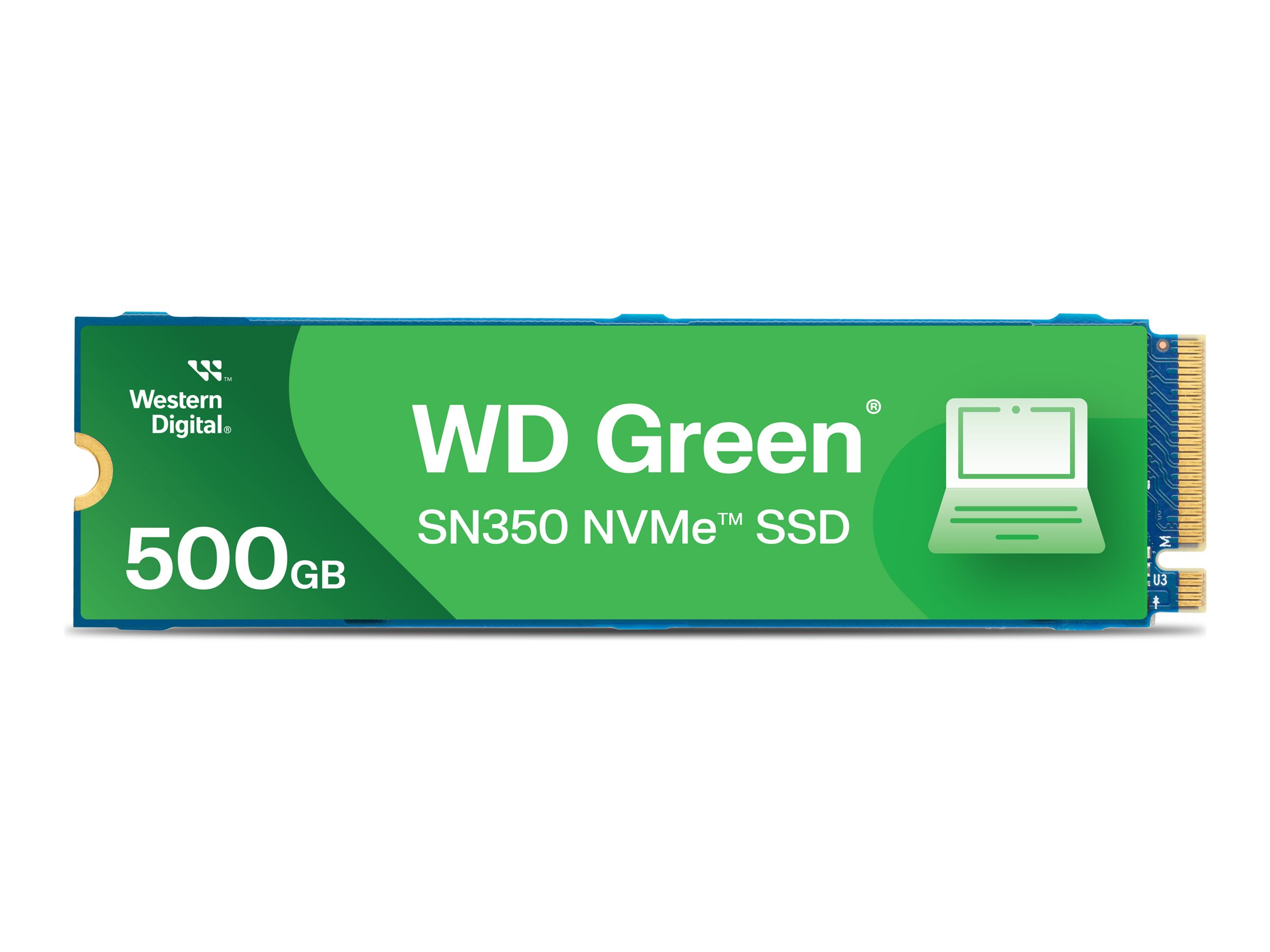 WD Green SN350 NVMe SSD 500GB M.2 2280 PCIe Gen3 WD Green SN350 NVMe SSD 500GB M.2 2280 PCIe Gen3