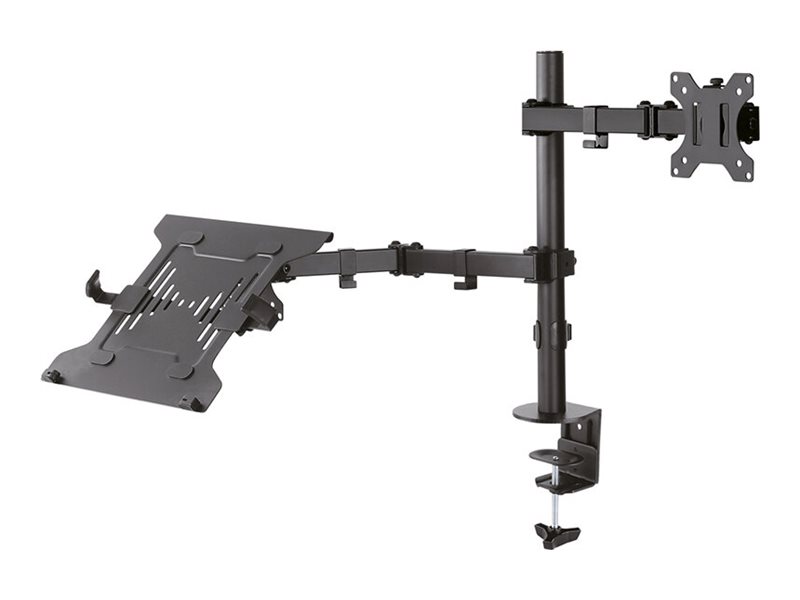 NEOMOUNTS Monitor und Notebook Tischhalterung 25,4-81,3cm 10-32Zoll max 8kg Volle Bewegung deskmount schwarz