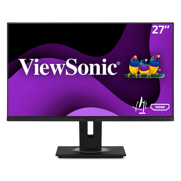 68,58cm27 1920x1080 ViewSonic VG2748a2 169 5ms IPS VGA HDMI DisplayPort USBHub VESA Pivot Speaker Full HD Black
