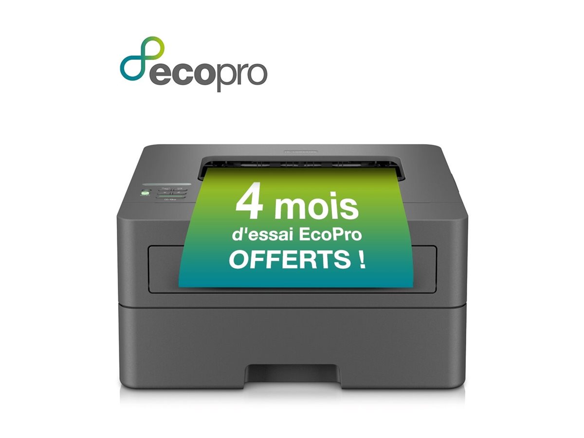 brother HL-L2400DWE Laserdrucker grau, brother EcoPro Ready