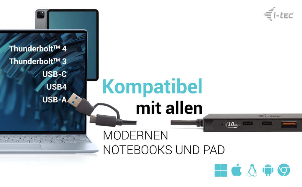 i-tec USB-C Hub USB 3.2 Gen 2