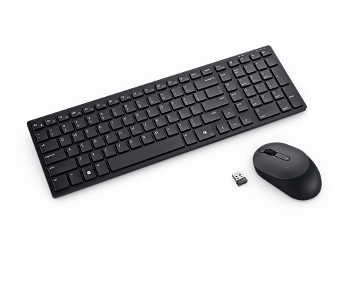 DELL Silent Keyboard and Mouse KM555 German QWERTZ