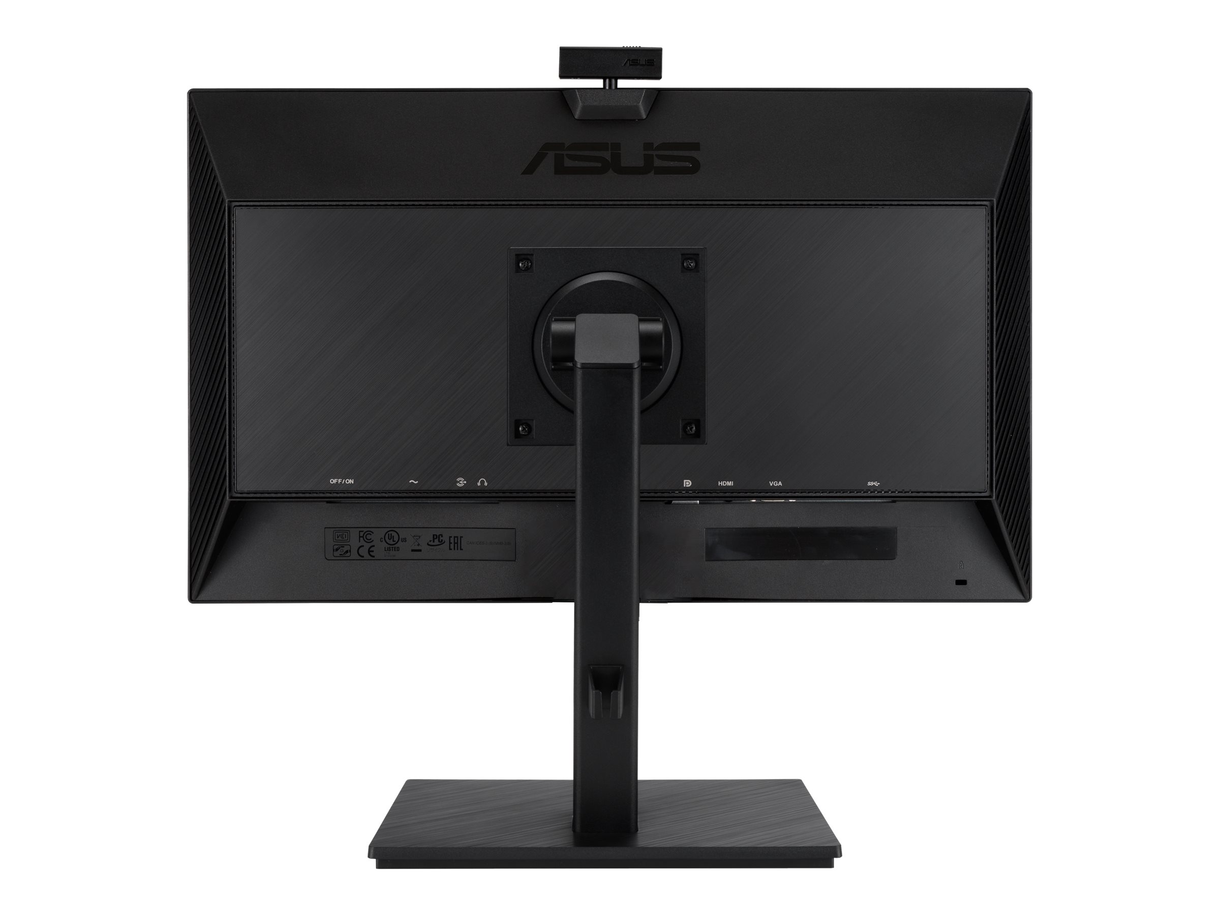 ASUS BE24EQSK Business 60,96cm 24Zoll FHD Monitor 169 IPS 1920x1080 BL filter Webcam Microphone DP HDMI DSub