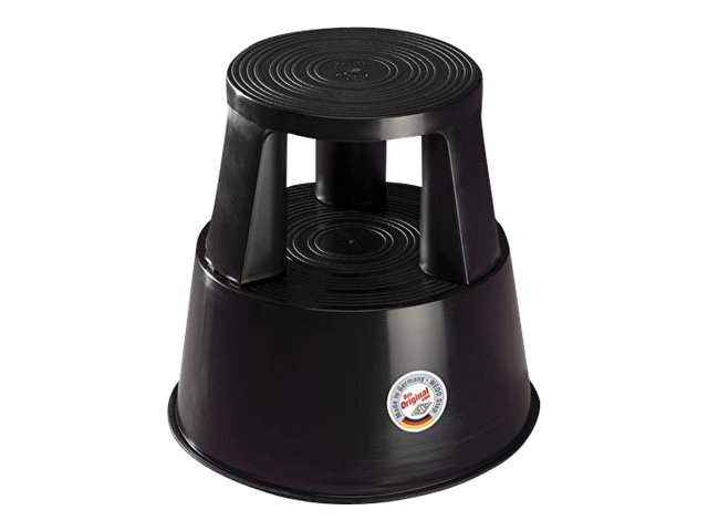 WEDO Rollhocker Step schwarz Kunststoff WEDO Rollhocker Step schwarz Kunststoff