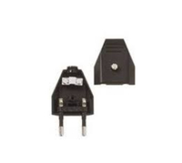 Bachmann Euroflachstecker Schraubanschluss schwarz PK=3 Stck Bachmann Euroflachstecker Schraubanschluss schwarz PK=3 Stck