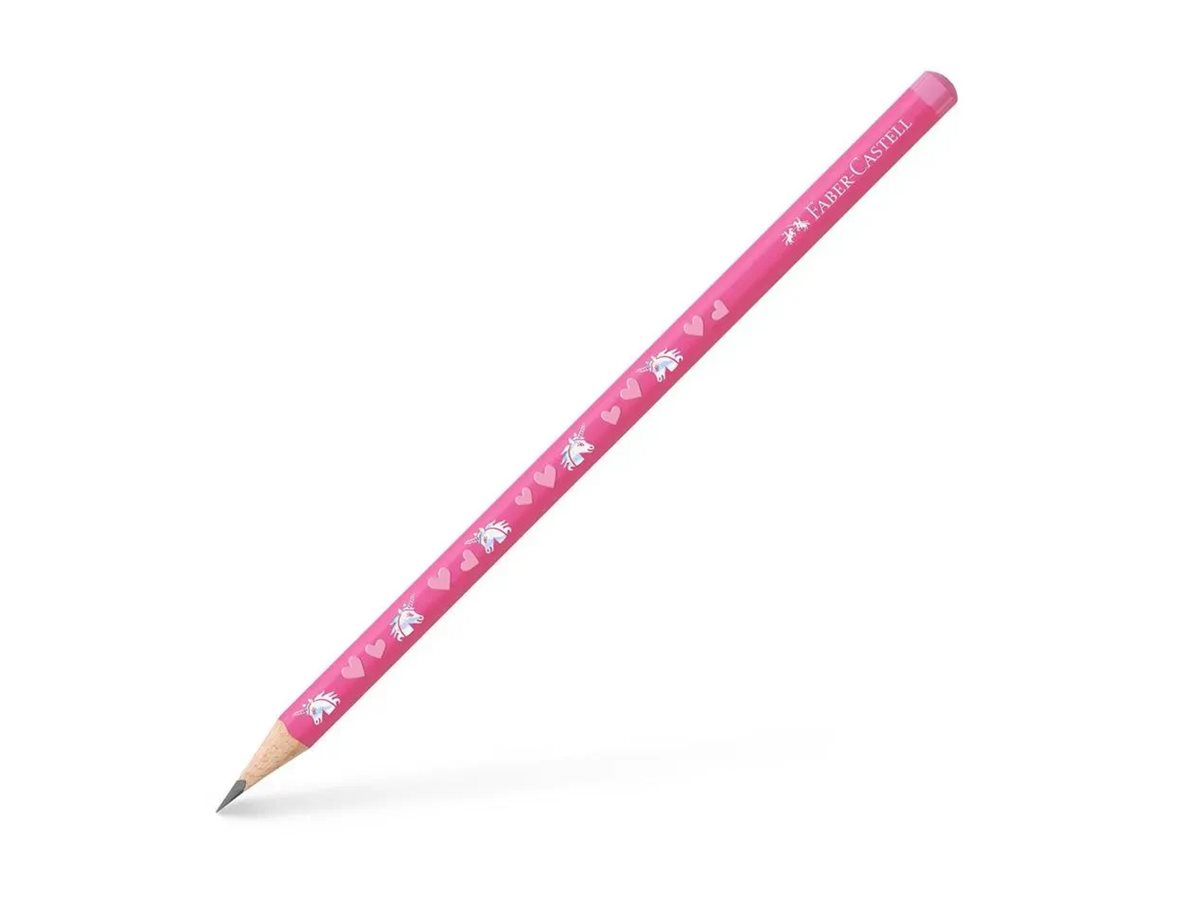 Faber-Castell Einhorn Bleistift HB pink