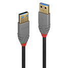 LINDY 5m USB 3.0 Typ A Kabel Anthra Line
