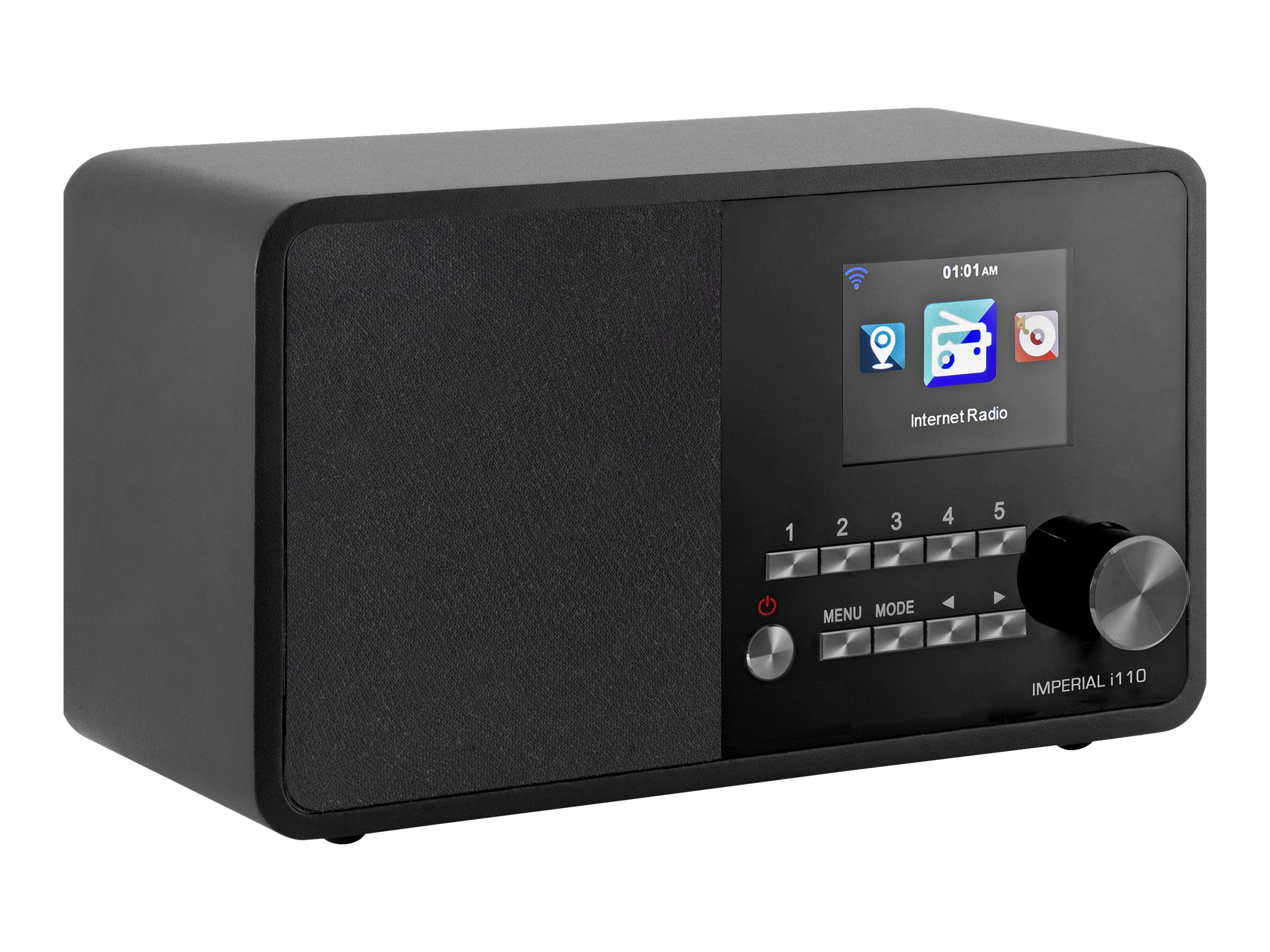 DABMAN i110 WLAN-Internet-Radio + Media-Player-Funktion, black DABMAN i110 WLAN-Internet-Radio + Media-Player-Funktion, black