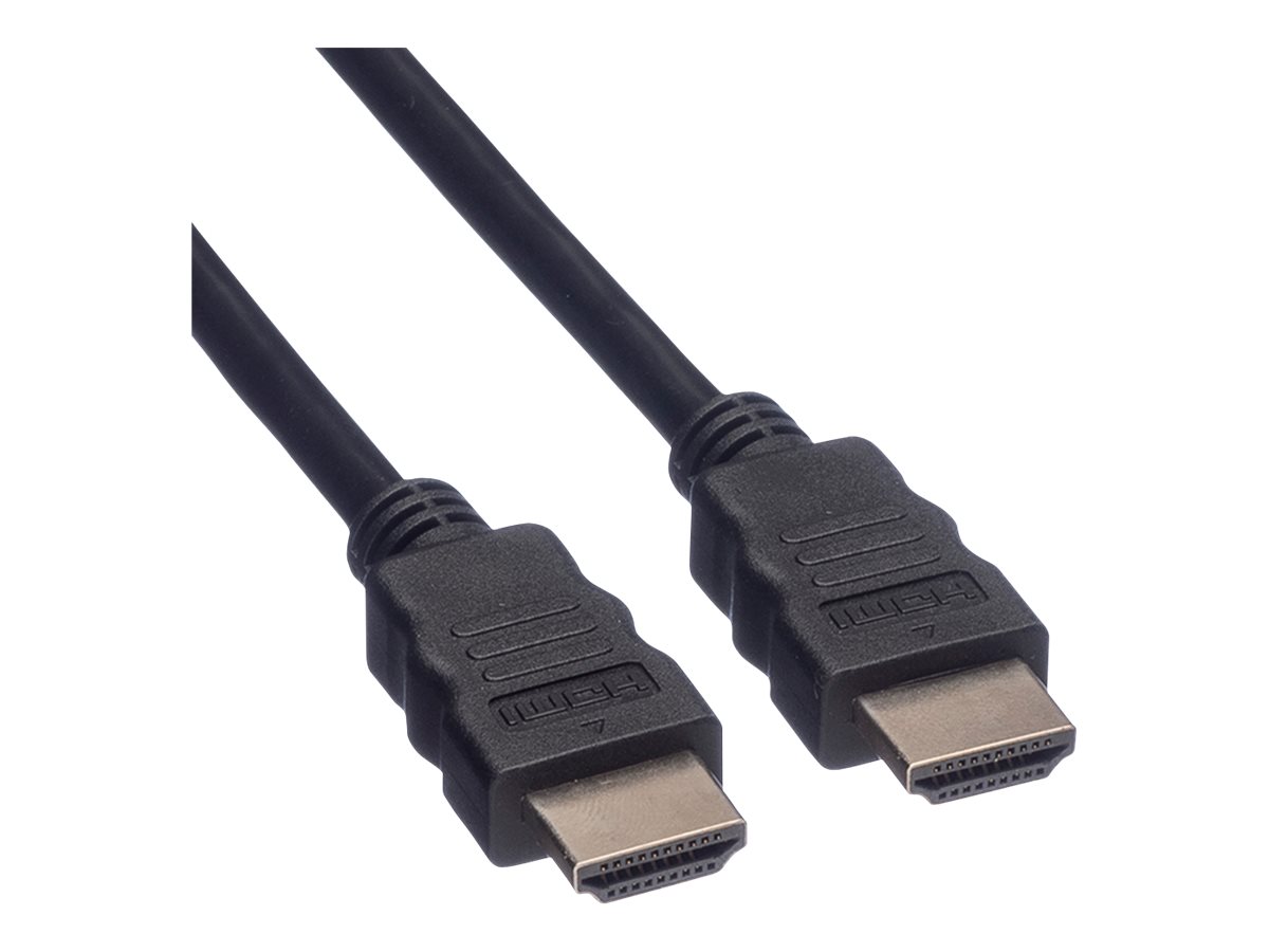 VALUE 8K HDMI Ultra HD Kabel mit Ethernet ST/ST schwarz 2m