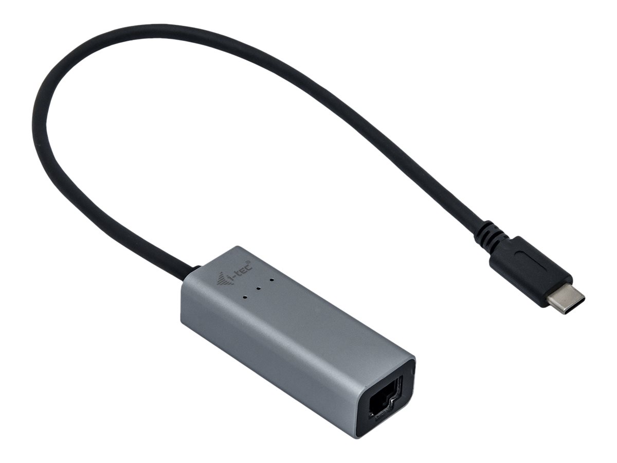 I-TEC USB-C Metal 2.5Gbps Ethernet Adapter 1x USB-C auf RJ-45 LED-Anzeige kompatible mit Thunderbolt 3