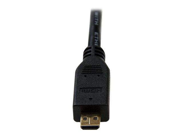 STARTECH.COM 3m High Speed HDMI Cable with Ethernet - HDMI to HDMI Micro - M/M STARTECH.COM 3m High Speed HDMI Cable with Ethernet - HDMI to HDMI Micro - M/M