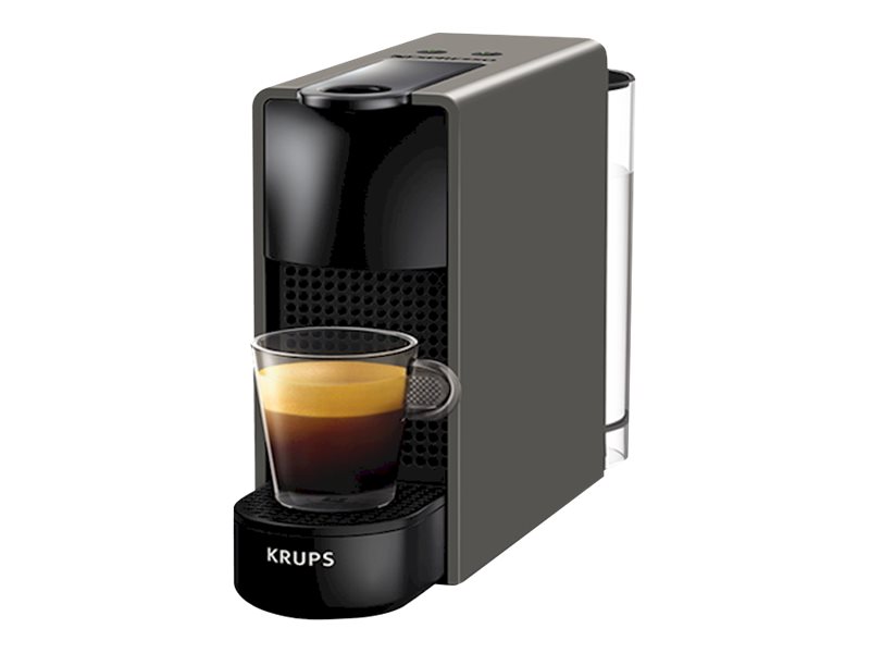 Krups Nespresso Essenza Mini Kapselmaschine, grau Krups Nespresso Essenza Mini Kapselmaschine, grau