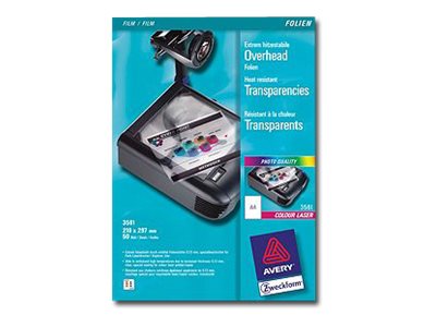 AVERY Zweckform Laserfolien 3561 glatt, 50 St. AVERY Zweckform Laserfolien 3561 glatt, 50 St.