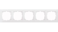Merten M-Pure-Rahmen MEG40503619 M-Pure 5f. polarweiß M-Pure Merten M-Pure-Rahmen MEG40503619 M-Pure 5f. polarweiß M-Pure