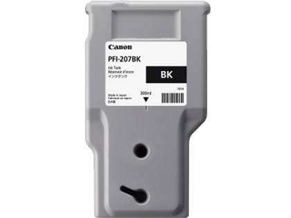 Canon PFI207 BK schwarz Druckerpatrone