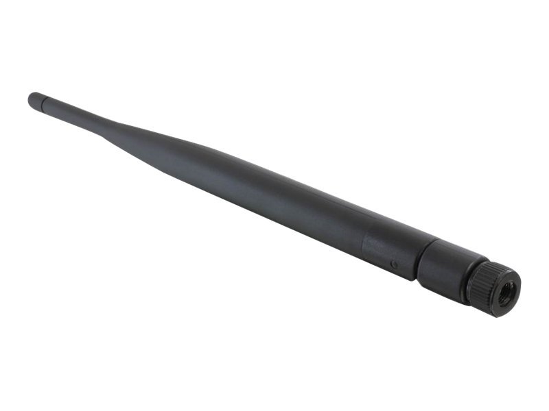 Delock WLAN 802.11 ac/a/b/g/n Antenne RP-SMA St. 5 dBi omnidir. mit Kipp. schw.