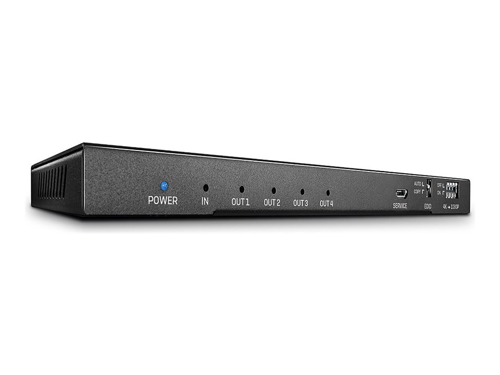 LINDY 4 Port HDMI 2.0 4K60 Splitter - 18GBit/s HDMI 2.0 mit Audio LINDY 4 Port HDMI 2.0 4K60 Splitter - 18GBit/s HDMI 2.0 mit Audio