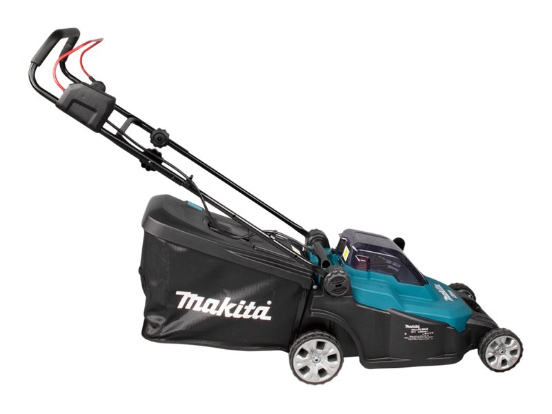 makita DLM432PT2 AkkuRasenmäher 18,0 V für bis zu 575 m², mit 2 Akkus