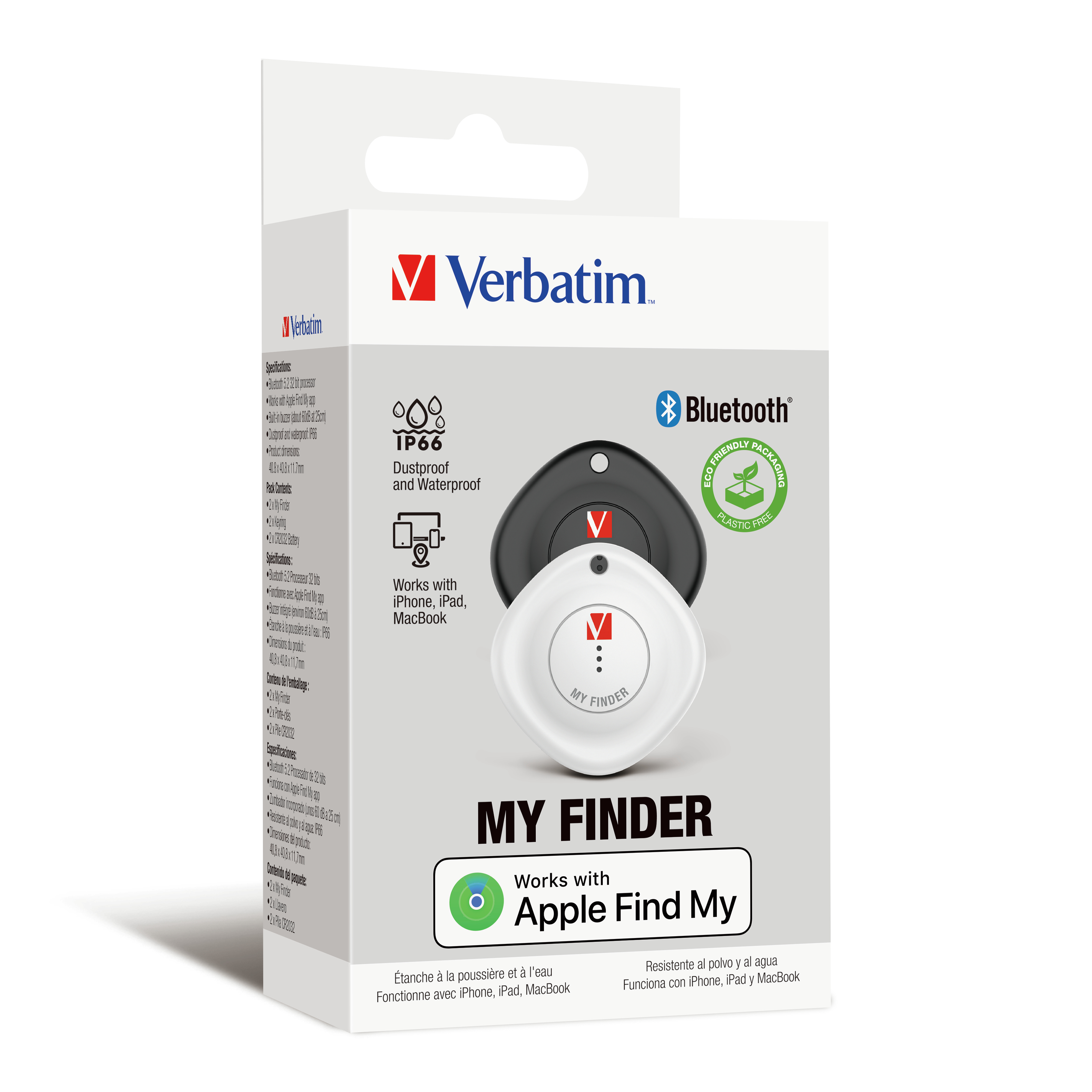 VERBATIM MY FINDER BLUETOOTH TRACKER 2