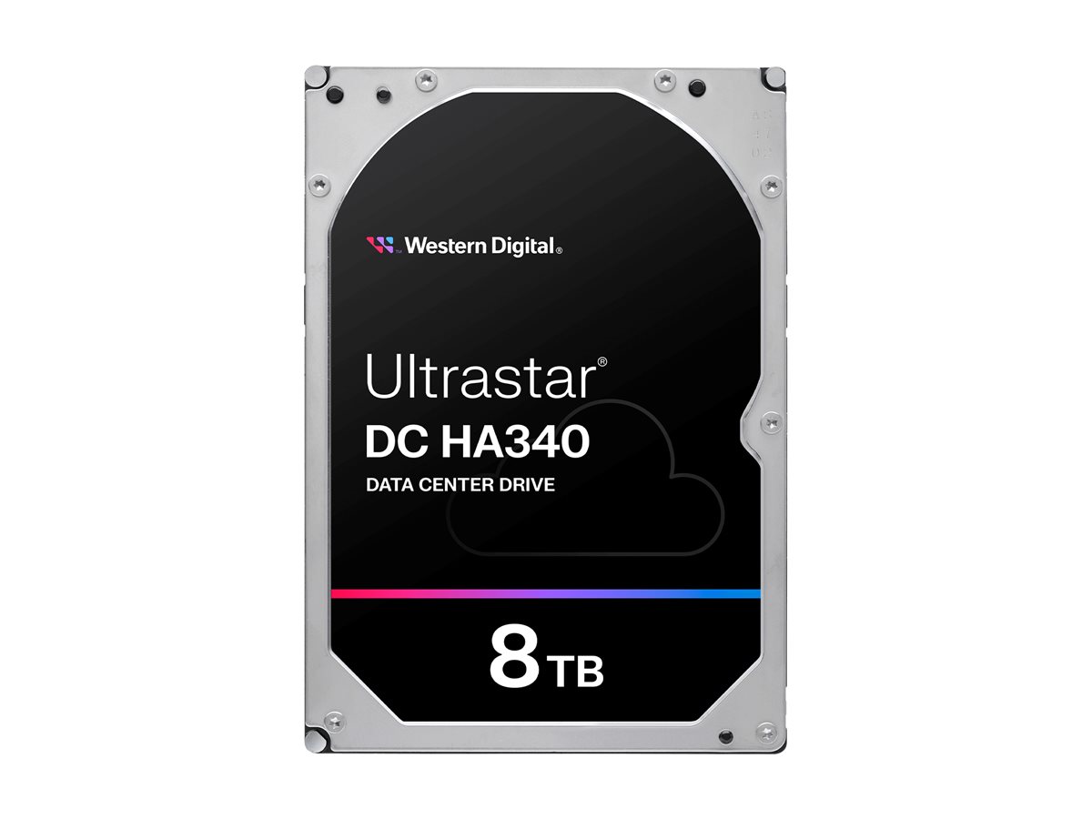 WESTERN DIGITAL Ultrastar DC HA340 8,89cm 3,5Zoll 26.1MM 8TB 256MB 7200RPM SATA