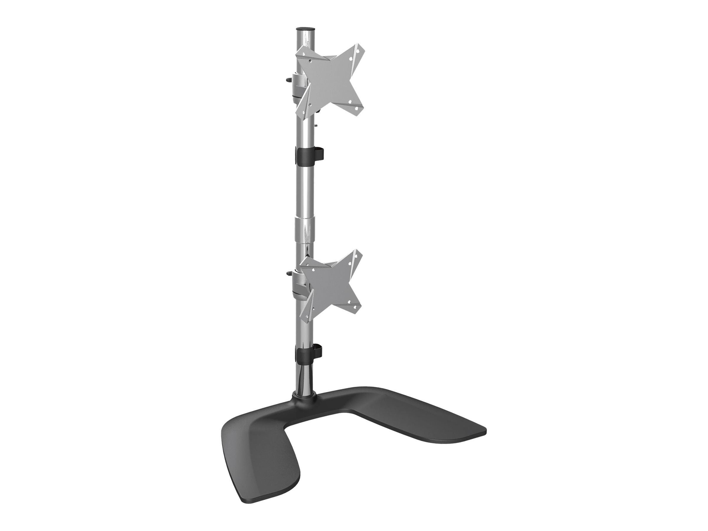 STARTECH.COM Vertikale duale Monitorhalterung - Für bis zu 68,58cm 27Zoll Monitore Aluminium Höhenverstellbar Doppelmonitorhalterung STARTECH.COM Vertikale duale Monitorhalterung - Für bis zu 68,58cm 27Zoll Monitore Aluminium Höhenverstellbar Doppelmonitorhalterung