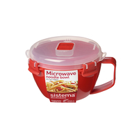sistemaÂ® Mikrowellentopf rot 940,0 ml, 1 St.
