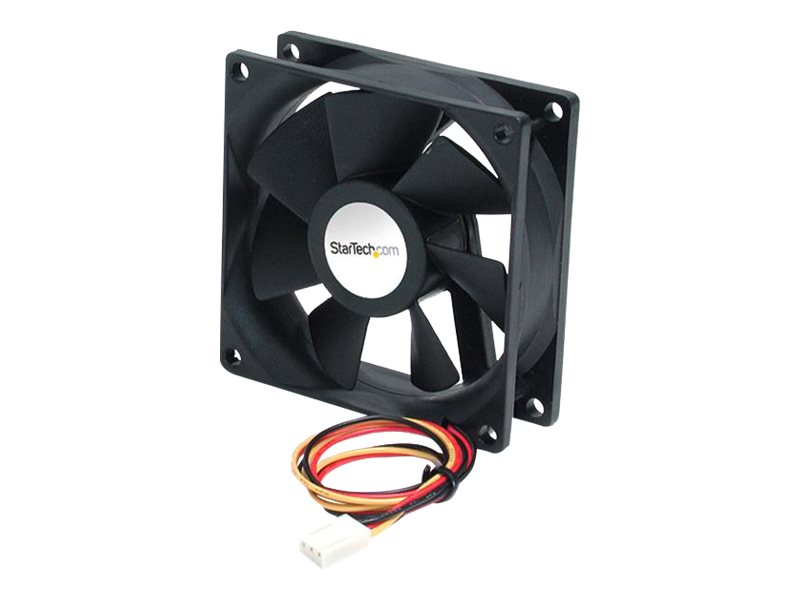 STARTECHCOM 60x25mm High Air Flow Dual Ball Bearing Computer Case Fan w TX3 3 pin case Fan TX3 Fan 60mm Fan FAN6X25TX3H