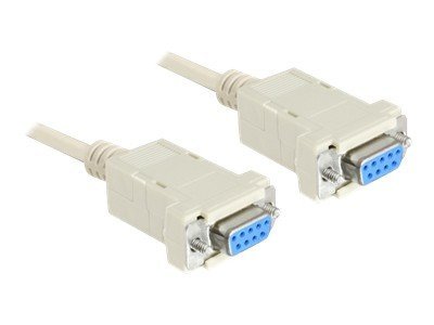 DELOCK Kabel Seriell Nullmodem 9 Pin Bu/Bu 1,8m DELOCK Kabel Seriell Nullmodem 9 Pin Bu/Bu 1,8m