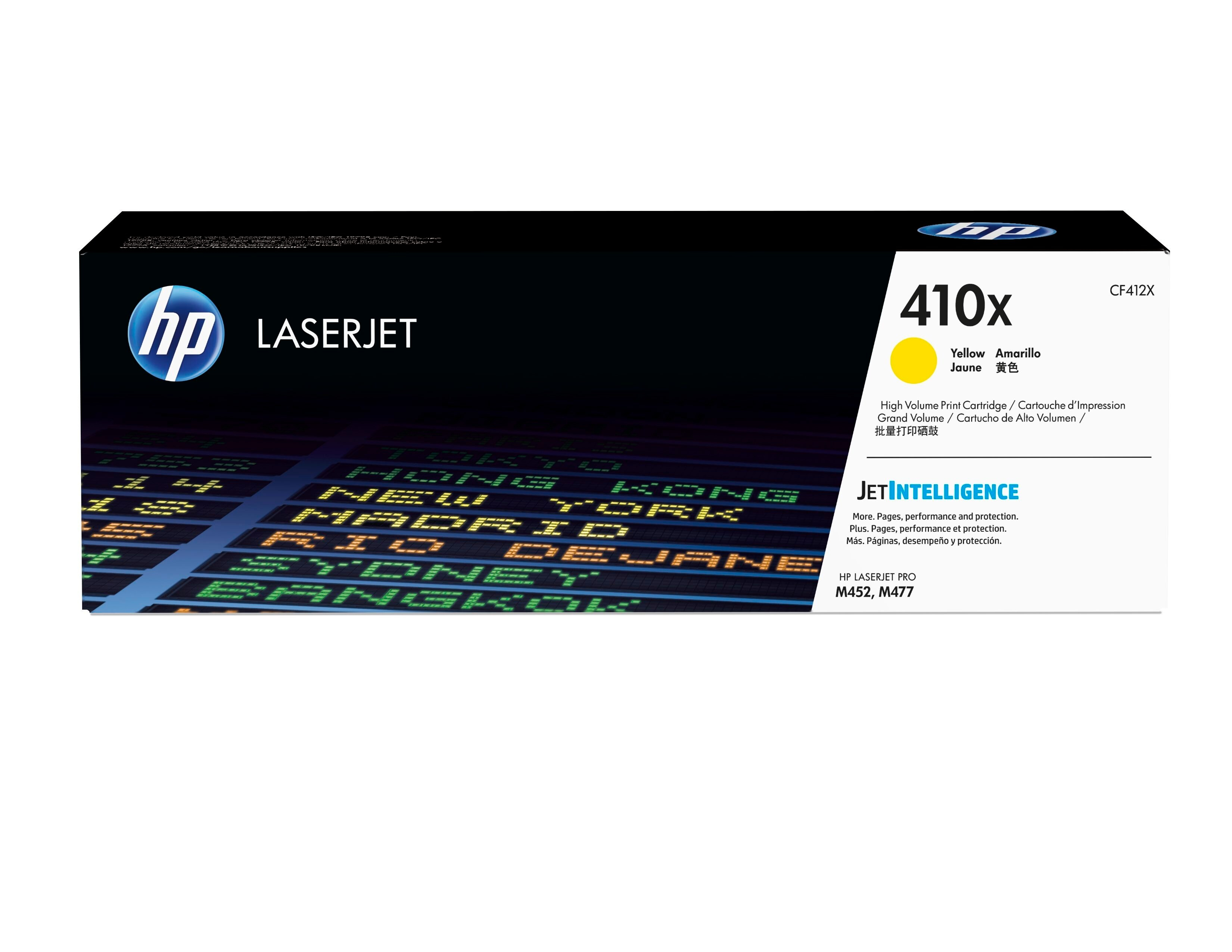 HP LaserJet 410X Tonerpatrone Gelb Hohe Ergiebigkeit