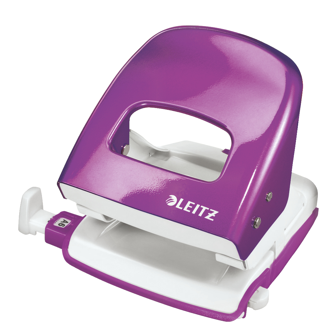 LEITZ Locher NeXXt 5008 WOW violettmetallic, 1 St