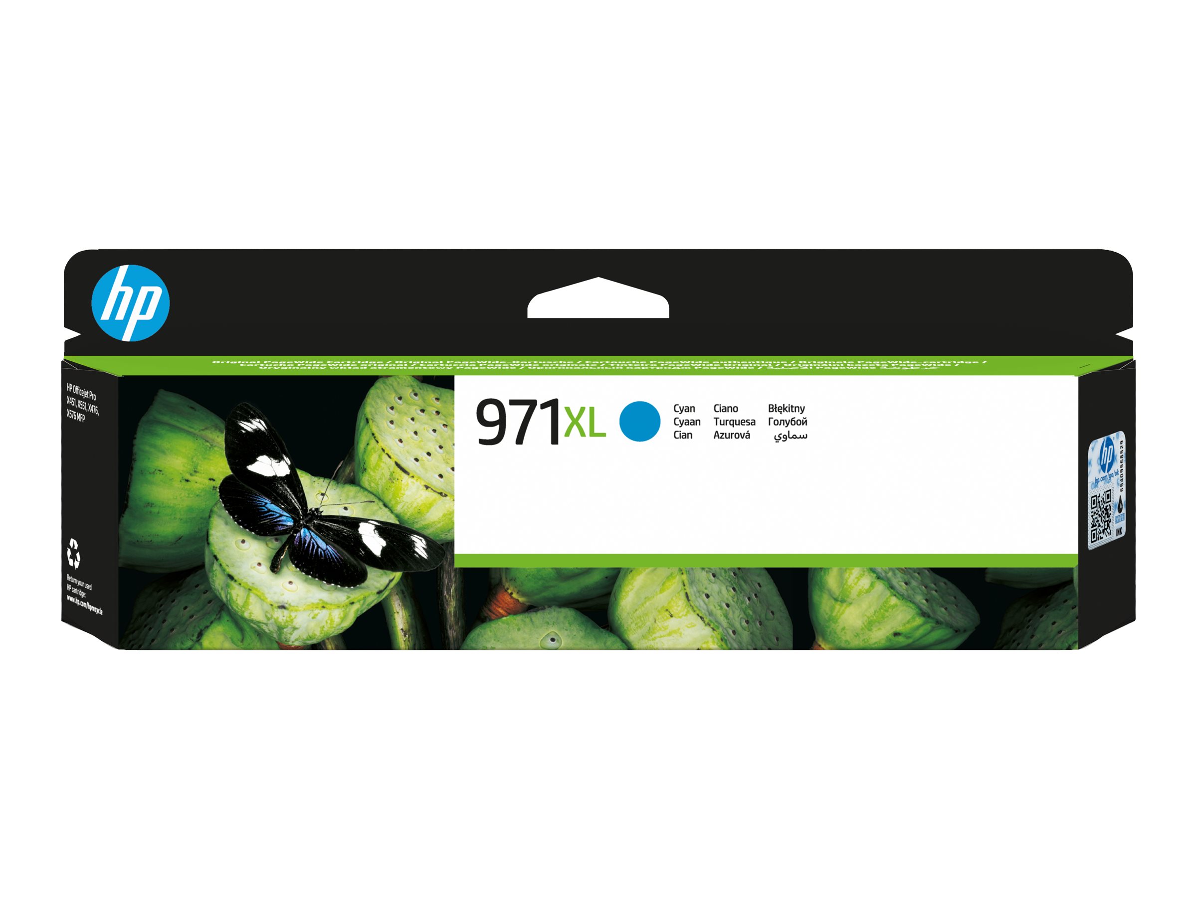 HP 971XL original Ink cartridge CN626A cyan HP 971XL original Ink cartridge CN626A cyan