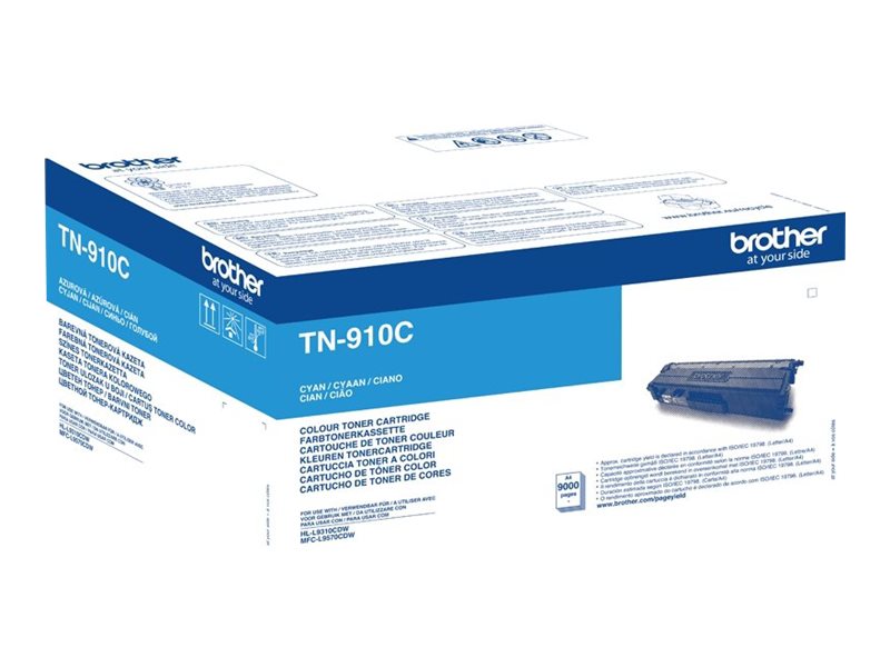 TN910C BROTHER HL Toner cyan 9000Seiten TN910C BROTHER HL Toner cyan 9000Seiten