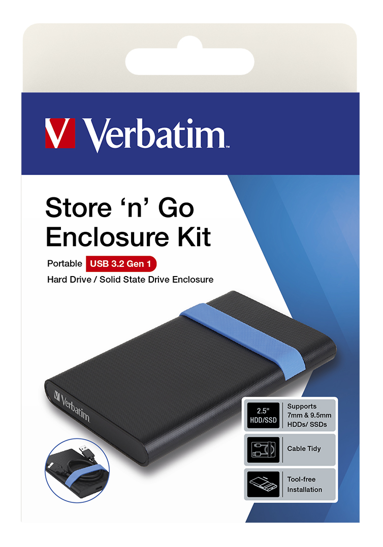 VERBATIM STORE N GO ENCLOSURE KIT