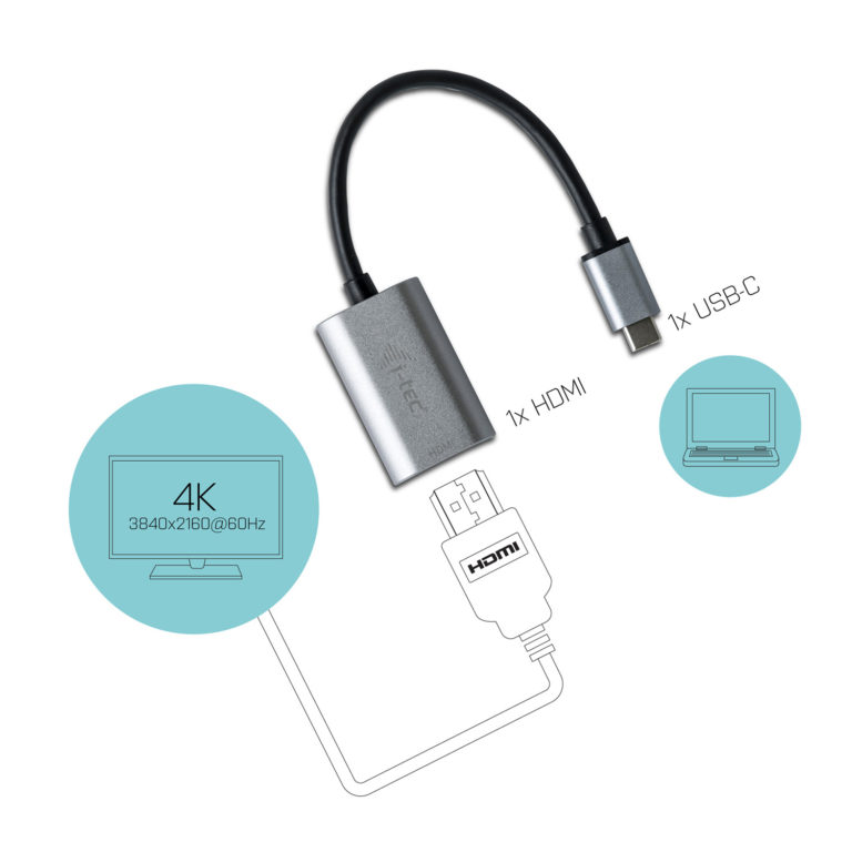 i-tec USB-C 3.1 Metal Videoadapter HDMI